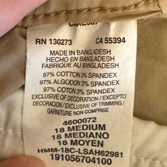 Lee Tan Capri Pants, Relaxed Fit - Picture 3 of 5